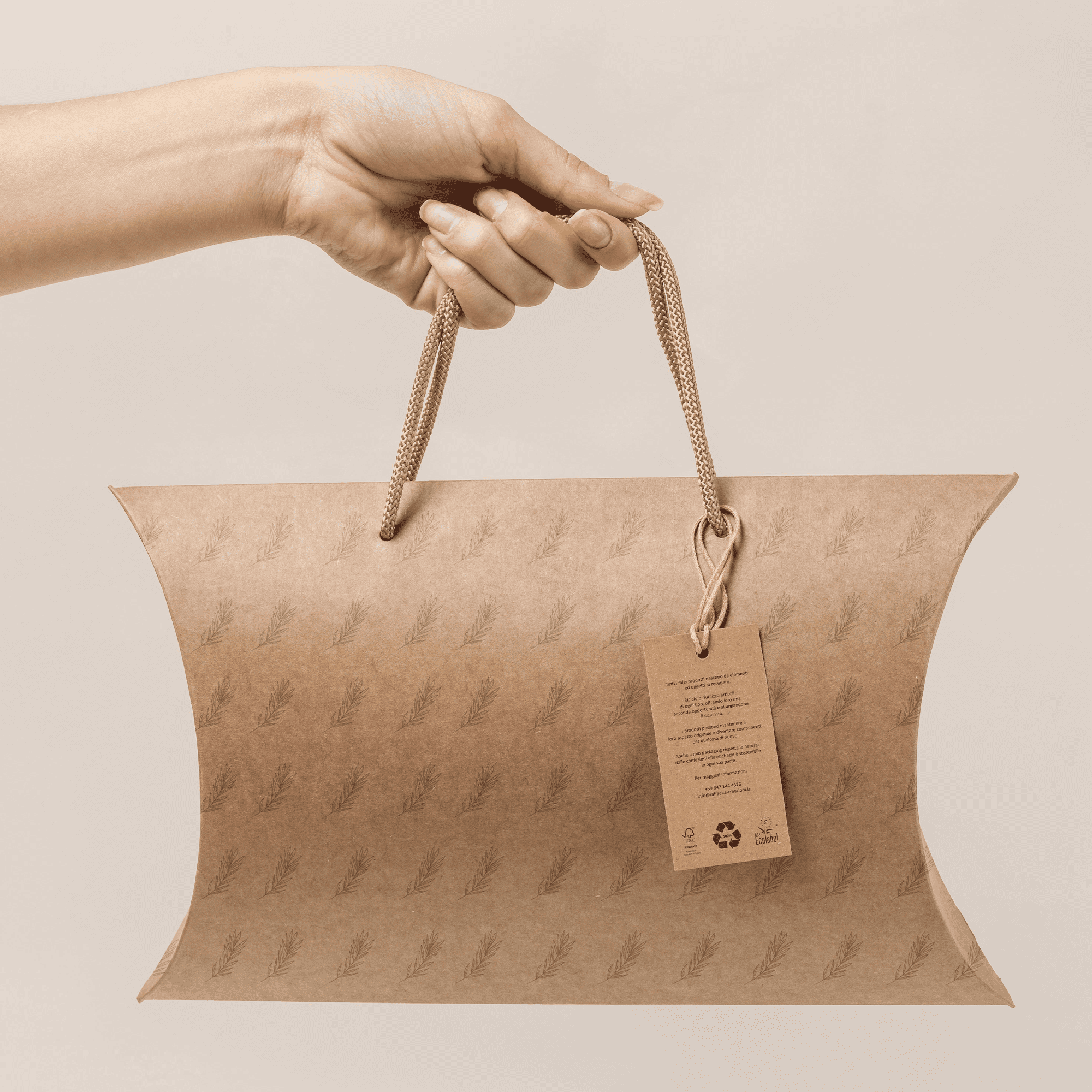 Borsa ecologica carta riciclata